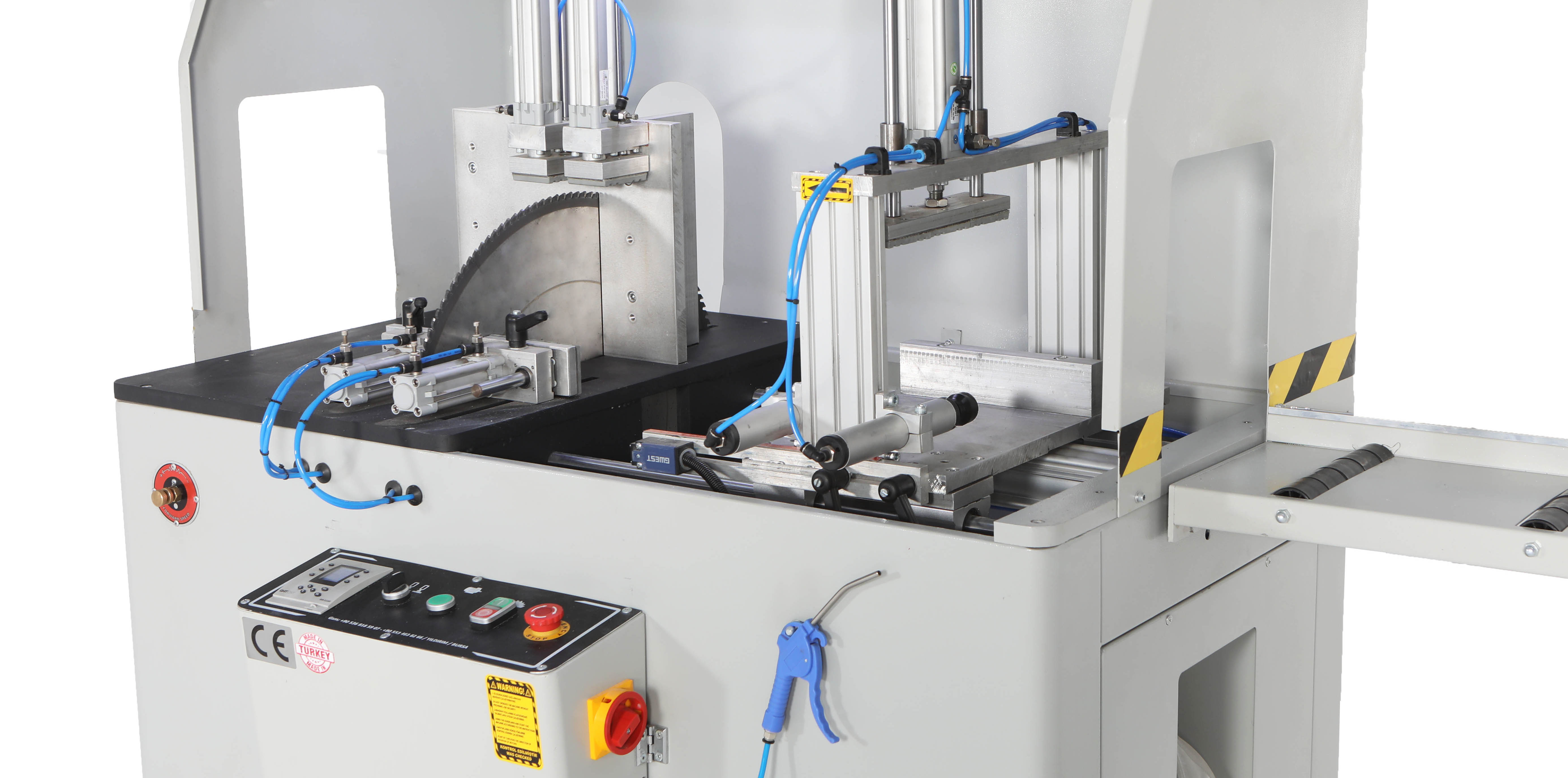 OST-46T ALUMINUM WEDGE CUTTING MACHINE(⌀600MM SAW)