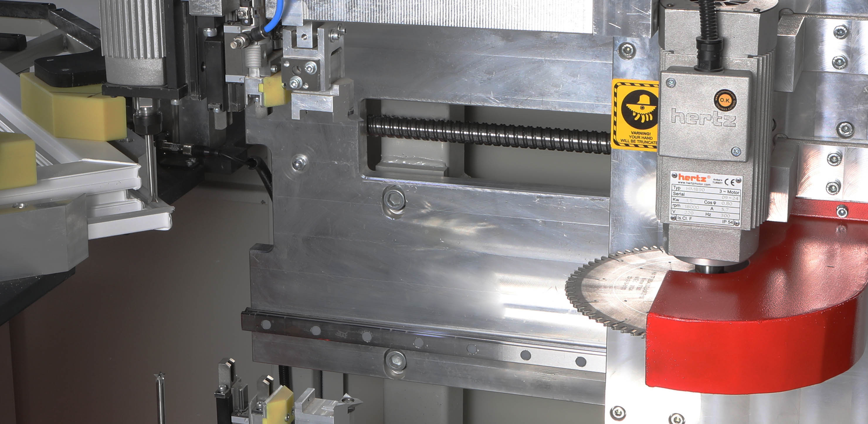 OST-600 uPVC CNC Corner Cleaning Machine (2 Axis)